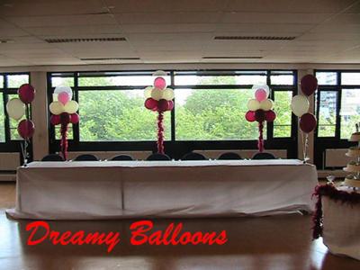 We offer balloon decorations for Weddings Corporate events theme parties 