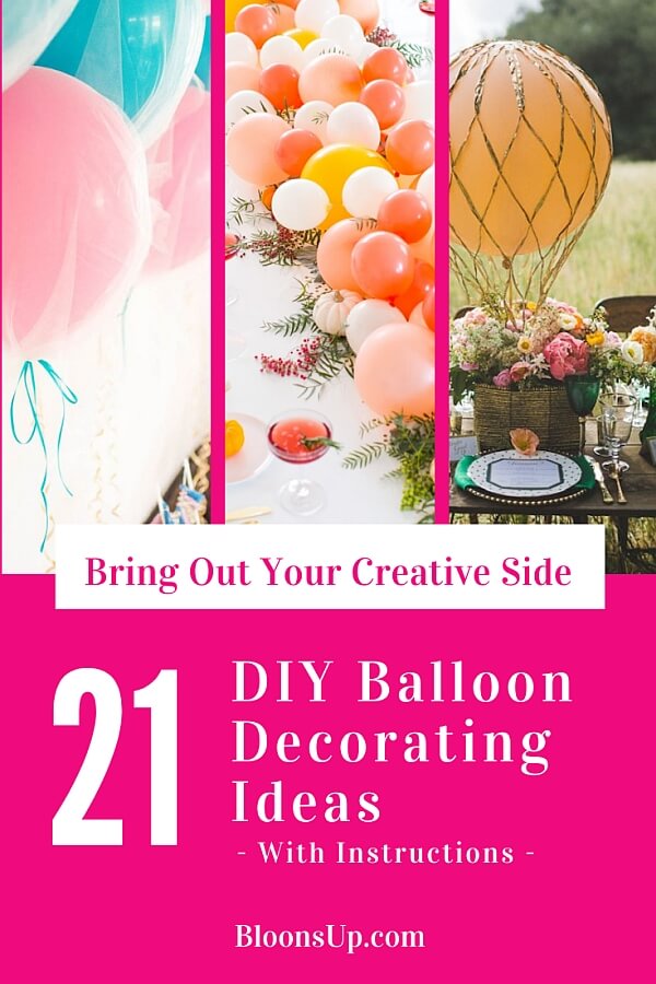 21 DIY balloon decorating ideas