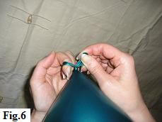 How to tie a balloon, step 6