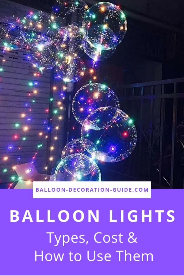Balloon Lights: Types, Costs and How to Use Them