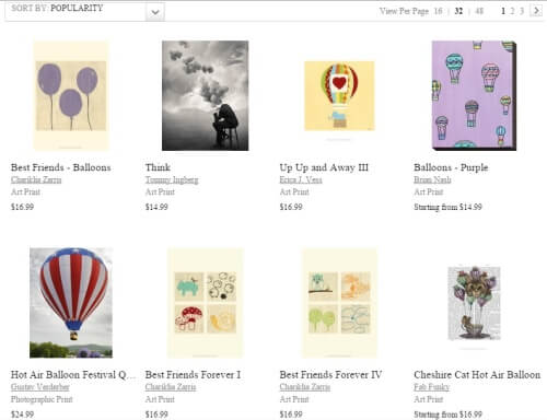 Balloon Picture Prints at Art.com