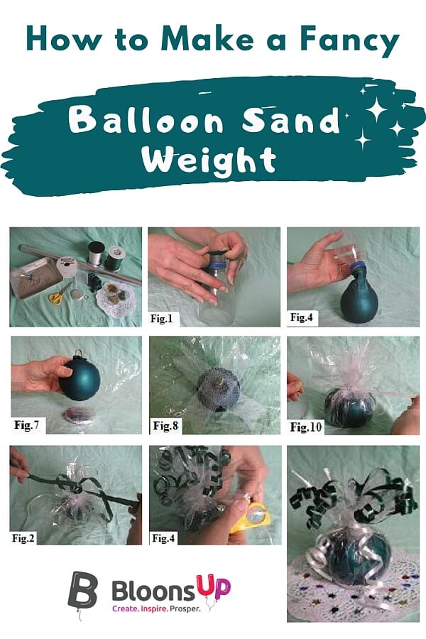 How to make a balloon sand weight