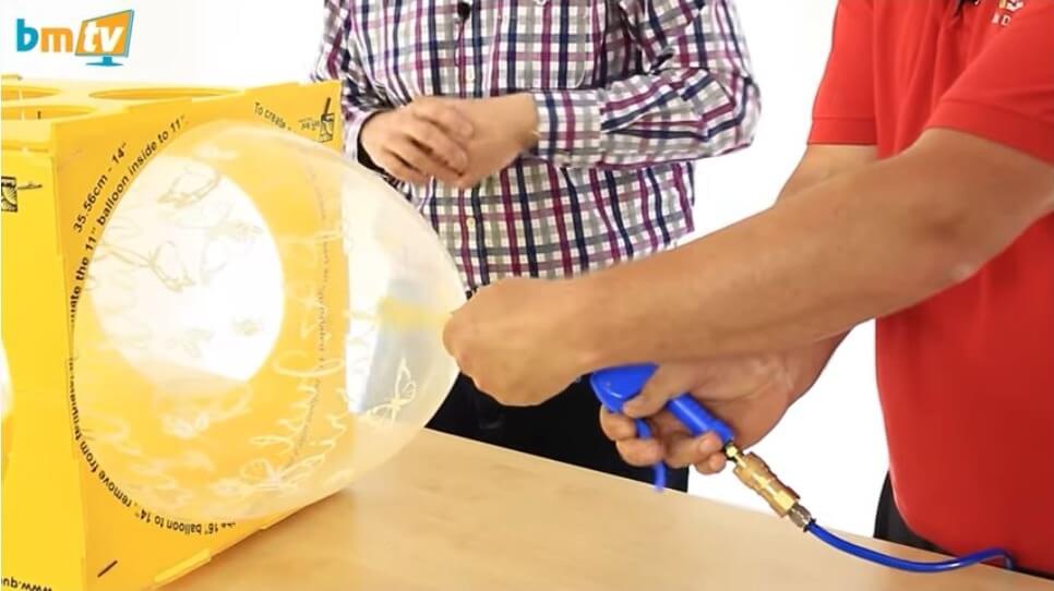 DIY Balloon Sizer Box  Cardboard Box Balloon Sizer Tutorial 