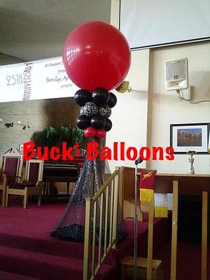 Elegant Balloon Column