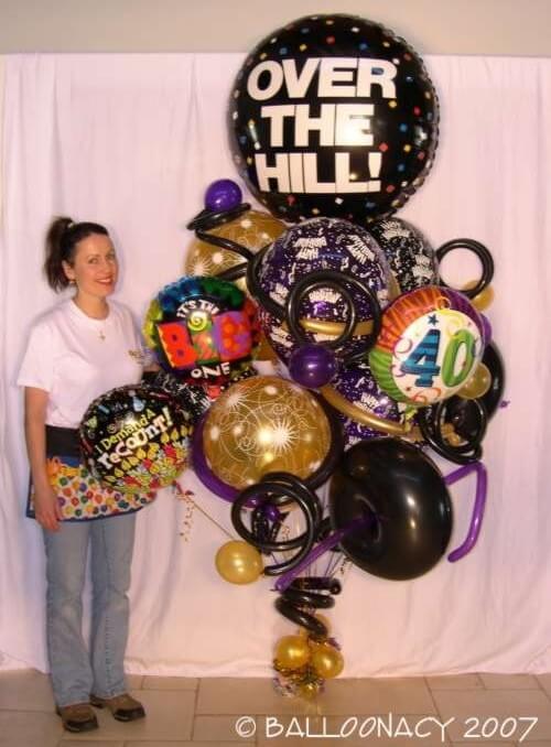 Happy Birthday Helium Balloon Bouquet
