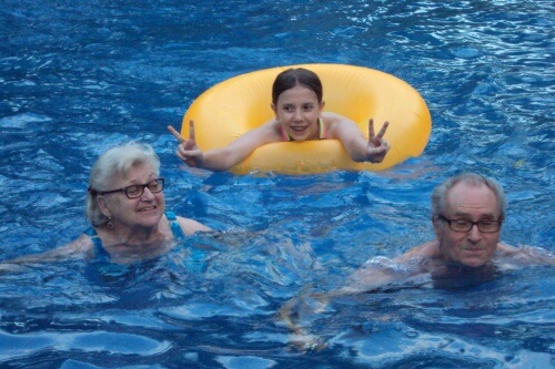 Fun in the Pool, Managua, Nicaragua