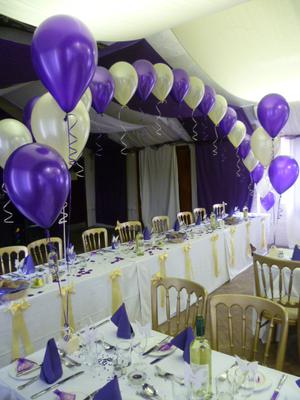 String-of-Pearl Balloon Arch