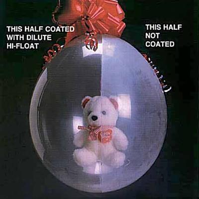 Stuffed Balloon Treated with Ultra Hi-Float [Image source: hi-float.com]