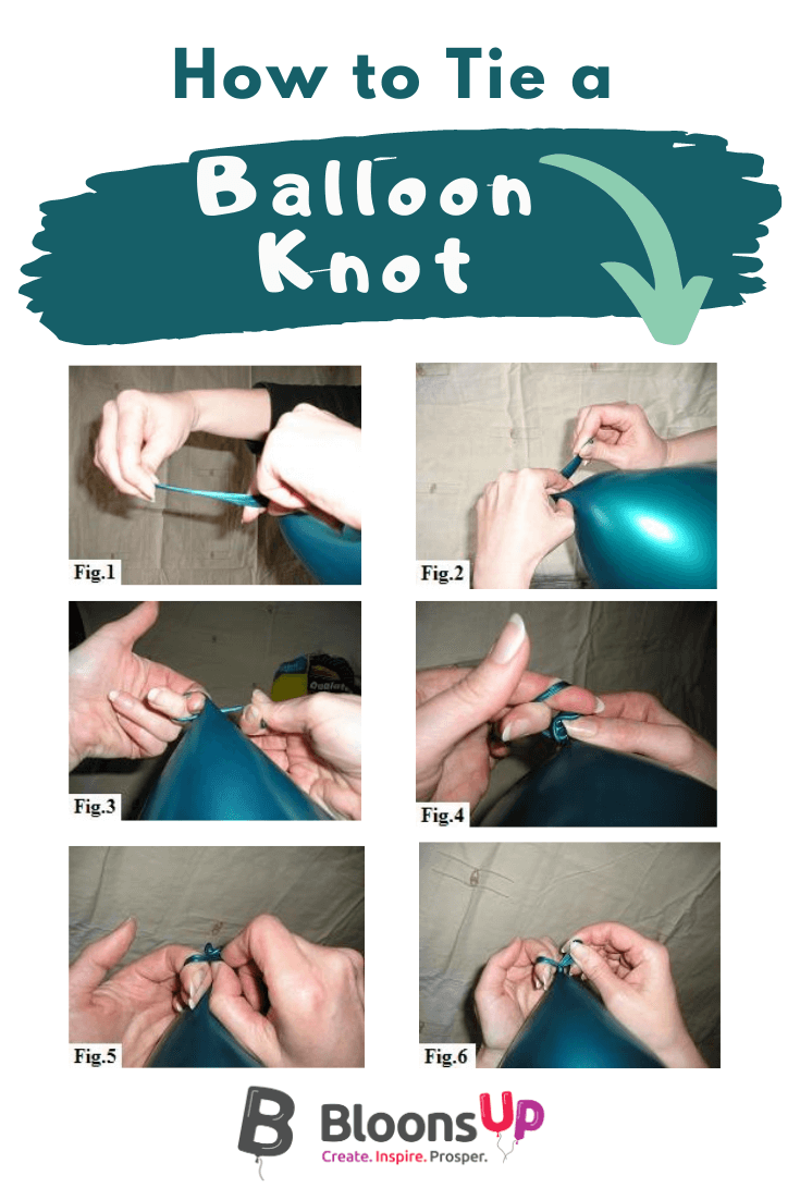How to Tie a Balloon Knot  An Easy Way to Tie Balloons