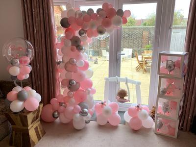 Baby Shower Balloon Decoration