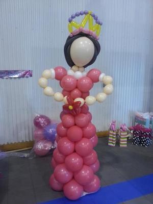 Princess Balloon Column