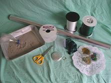 Materials for DIY balloon sand weight