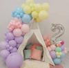 Tpee Tent decoration in popular pastel colours