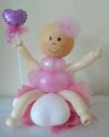 Balloon baby with rosy cheeks [Image found on Pinterest]