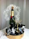 Champagne Bottle Balloon Decoration [Image found at Pinterest]