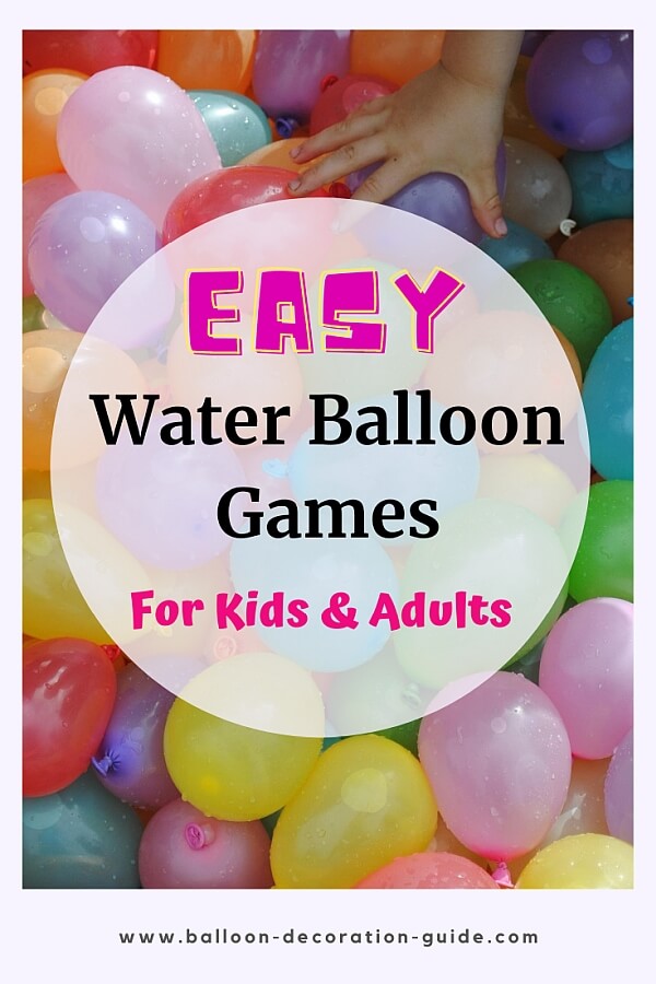21 Water Balloon Games for Kids and Adults | Easy and Fun