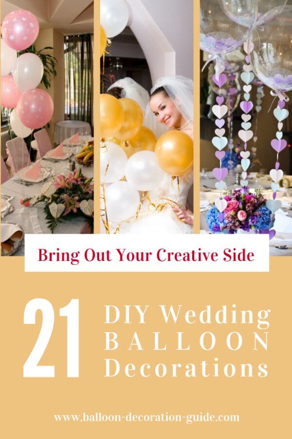 21 DIY wedding balloon decorations