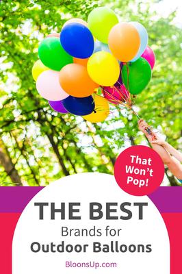 The Best Brands for Outdoor Balloons