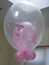 Just Married Balloon Centerpiece - Top
