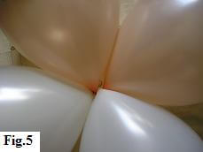 balloon cluster for balloon column