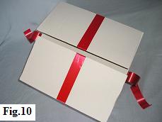 Self-made box for a balloon in a box gift