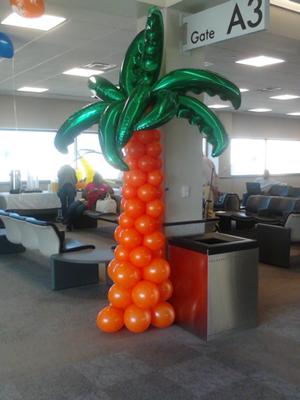 Balloon Deco for Grand Opening Vision Airline ( B R Airport )