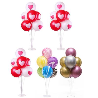 Table Decoration Using Balloon Sticks with Stand [Image source: lazada.sg]