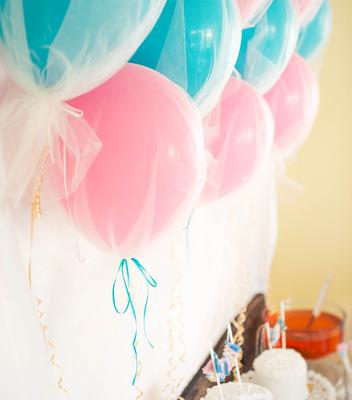 Tulle Covered Balloons [Image Source: joann.com]