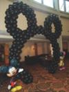 Micky Mouse Balloon Arch